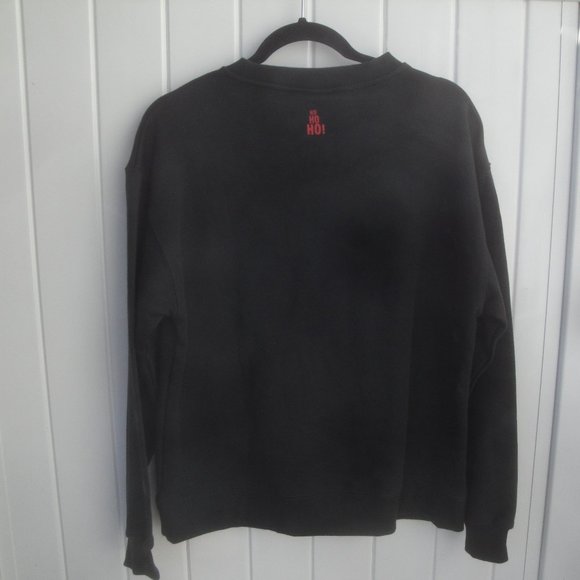 ZARA Youth Santa Claus Graphic Black Top 13/14 or XS-Small NEW with Tags - Picture 5 of 6